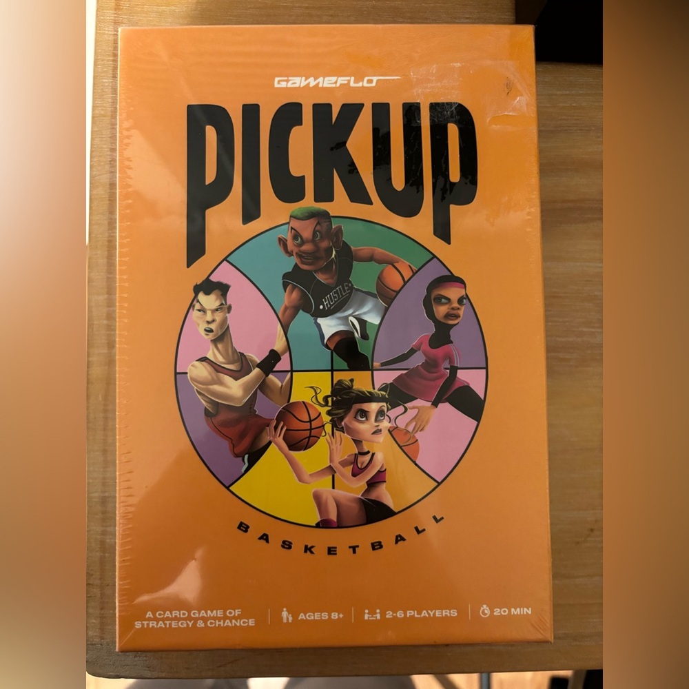 Pickup Basketball card Game